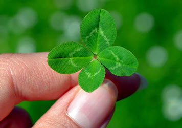 suerte estar lugar indicado