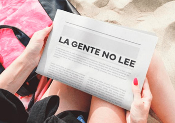 La gente no lee